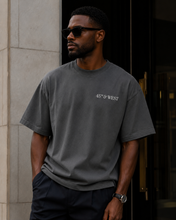 Load image into Gallery viewer, The Direction Tee — Washed Charcoal
